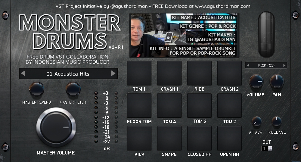 MONSTER Drum V2-R1 x86